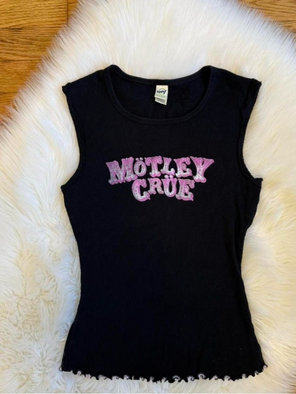 Y2k vintage Motley Crue tank top